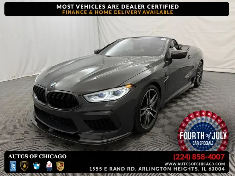 Gray 2020 BMW M8 for sale in Arlington Heights, IL