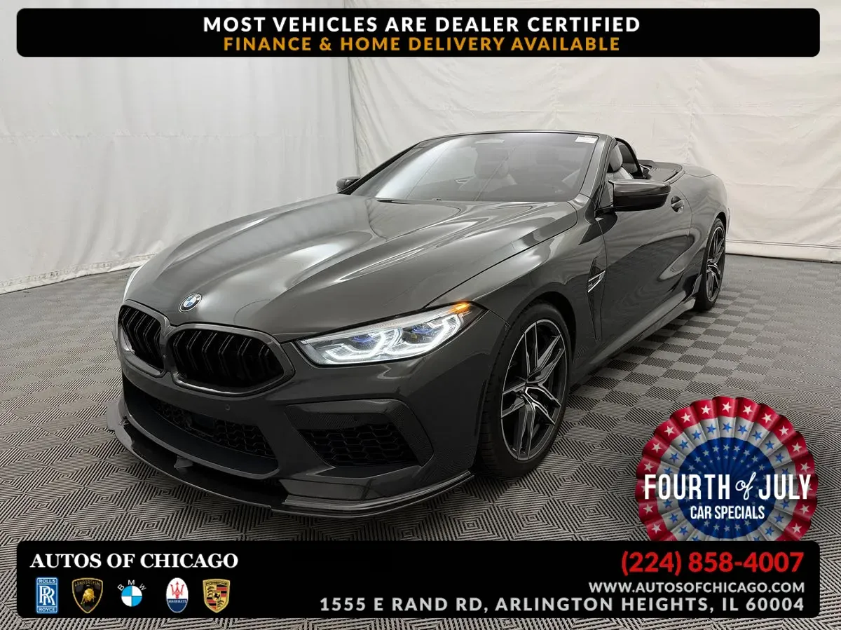Gray 2020 BMW M8 for sale in Arlington Heights, IL