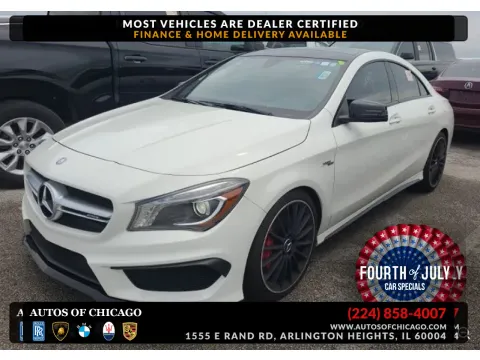White 2016 Mercedes-Benz CLA AMG CLA 45 for sale in Arlington Heights, IL