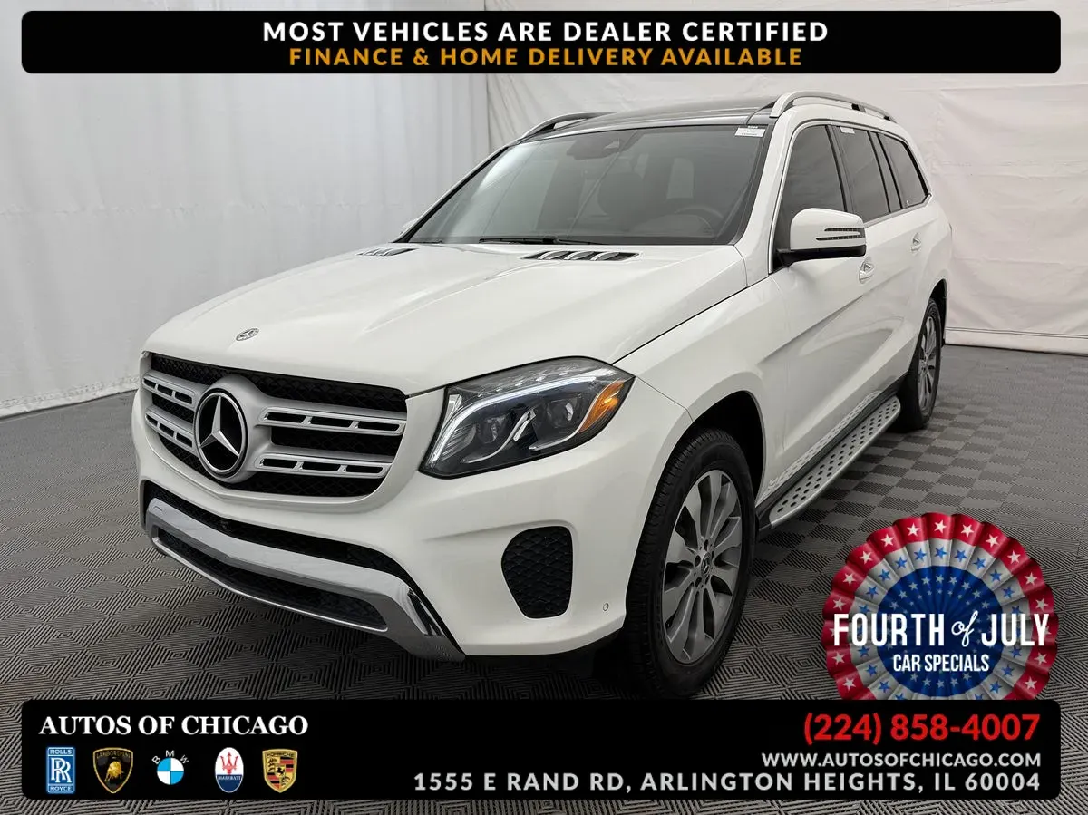 White 2019 Mercedes-Benz GLS 450 for sale in Arlington Heights, IL