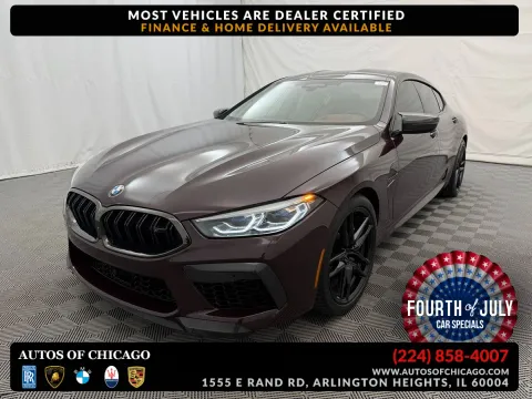 Red 2021 BMW M8 for sale in Arlington Heights, IL