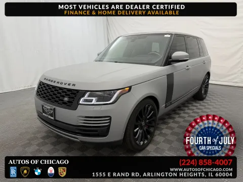 Gray 2018 Land Rover Range Rover Autobiography for sale in Arlington Heights, IL