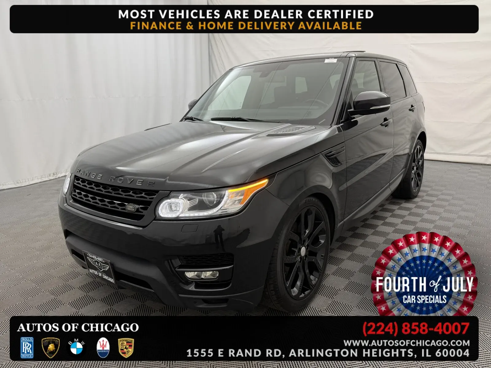 Gray 2014 Land Rover Range Rover Sport HSE for sale in Arlington Heights, IL