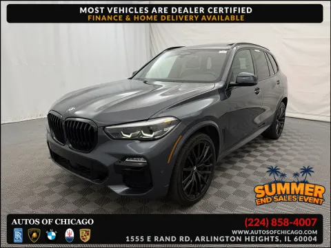 Gray 2020 BMW X5 M50i for sale in Arlington Heights, IL