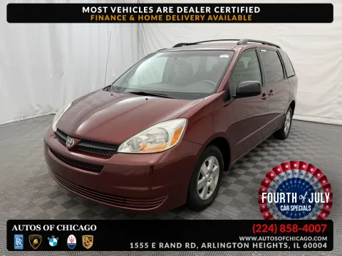 Red 2005 Toyota Sienna CE for sale in Arlington Heights, IL