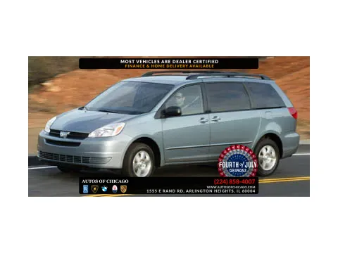 Red 2005 Toyota Sienna CE for sale in Arlington Heights, IL