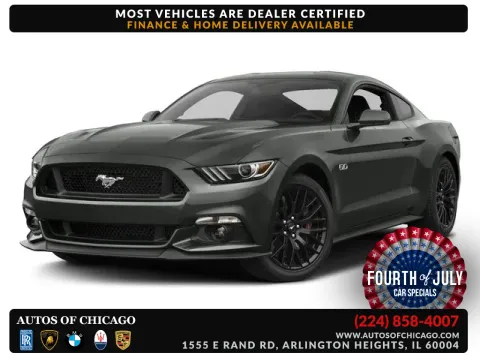 White 2017 Ford Mustang GT Premium for sale in Arlington Heights, IL