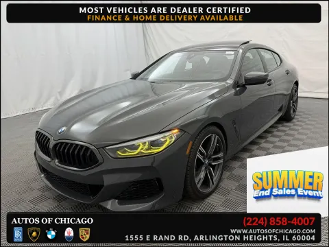 Gray 2021 BMW 8 Series M850i for sale in Arlington Heights, IL