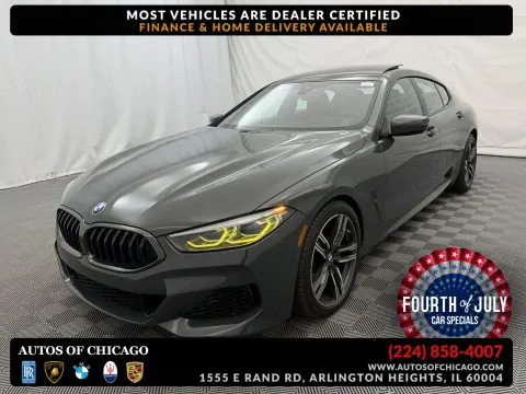 Gray 2021 BMW 8 Series M850i for sale in Arlington Heights, IL