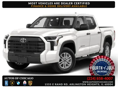 White 2022 Toyota Tundra SR5 for sale in Arlington Heights, IL