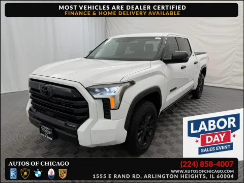 White 2022 Toyota Tundra SR5 for sale in Arlington Heights, IL
