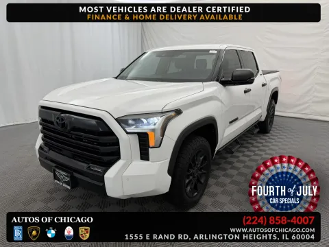 White 2022 Toyota Tundra SR5 for sale in Arlington Heights, IL