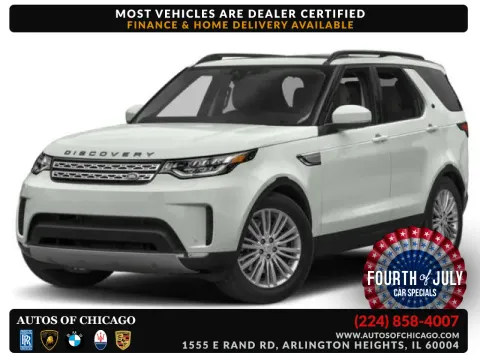 White 2019 Land Rover Discovery HSE Luxury for sale in Arlington Heights, IL
