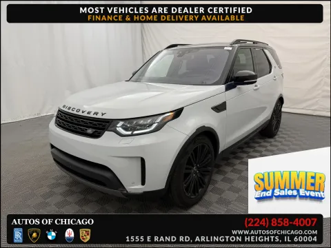 White 2019 Land Rover Discovery HSE Luxury for sale in Arlington Heights, IL