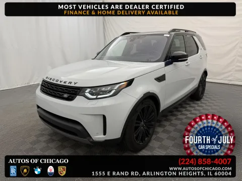 White 2019 Land Rover Discovery HSE Luxury for sale in Arlington Heights, IL