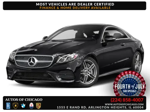 Black 2018 Mercedes-Benz E-Class E 400 for sale in Arlington Heights, IL