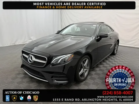 Black 2018 Mercedes-Benz E-Class E 400 for sale in Arlington Heights, IL