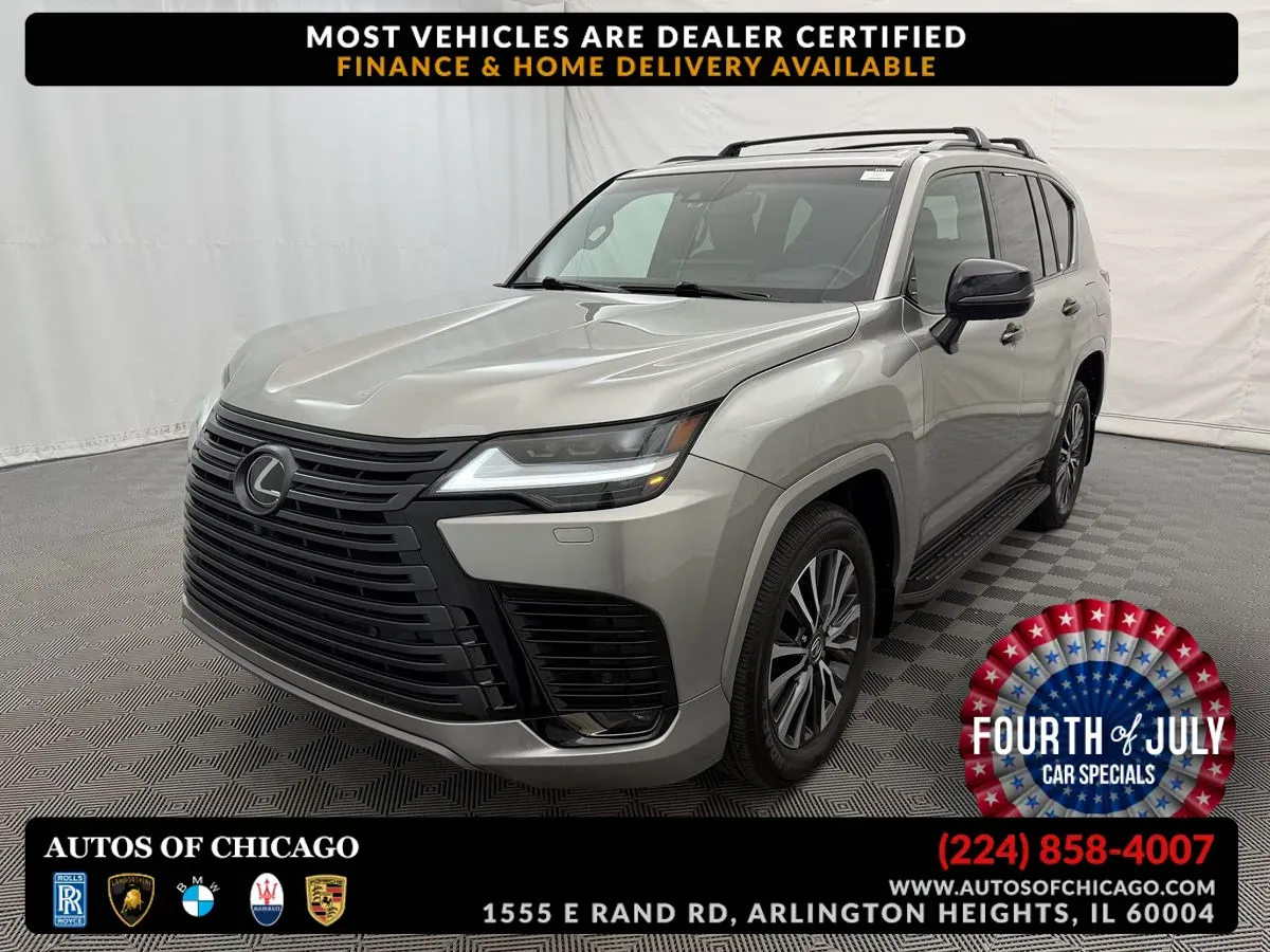 Silver 2023 Lexus LX 600 Premium for sale in Arlington Heights, IL