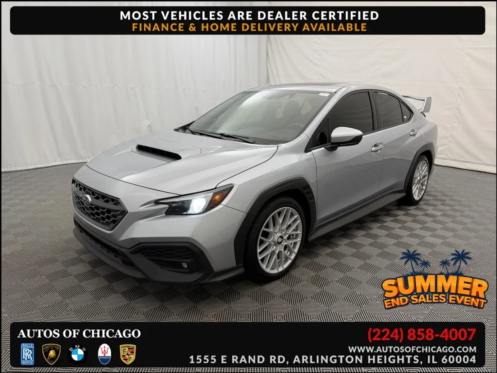 Silver 2024 Subaru WRX Premium for sale in Arlington Heights, IL