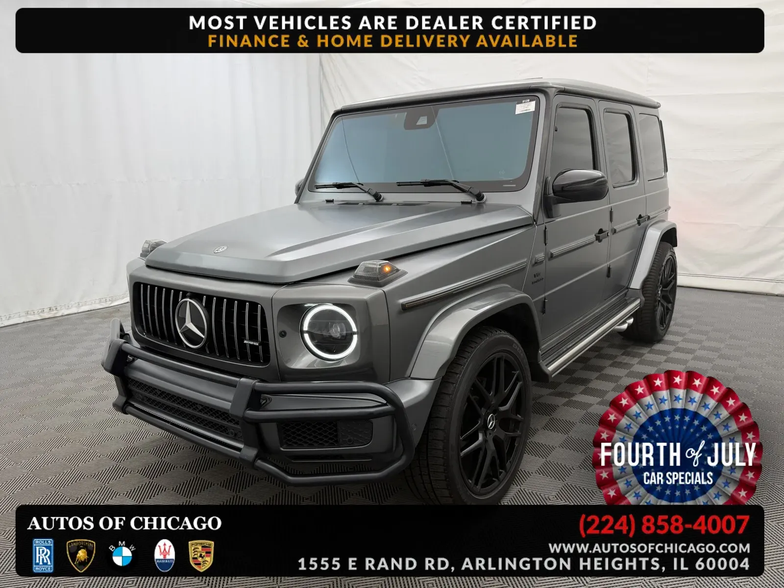Gray 2019 Mercedes-Benz G-Class G 550 for sale in Arlington Heights, IL
