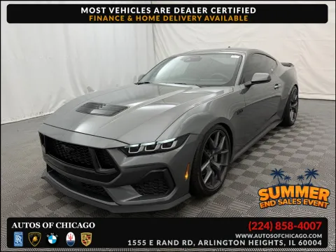 Gray 2024 Ford Mustang GT for sale in Arlington Heights, IL