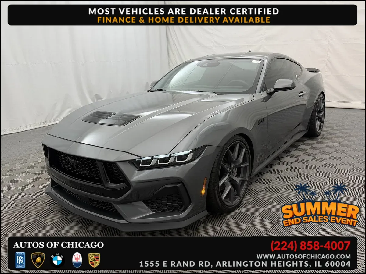 Gray 2024 Ford Mustang GT for sale in Arlington Heights, IL