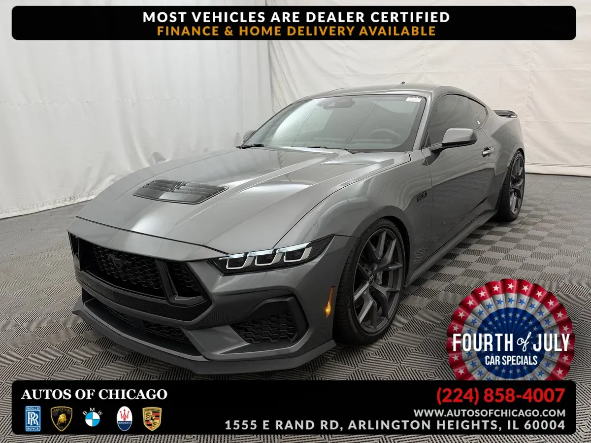 Gray 2024 Ford Mustang GT for sale in Arlington Heights, IL