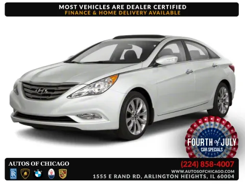 Red 2013 Hyundai Sonata GLS for sale in Arlington Heights, IL