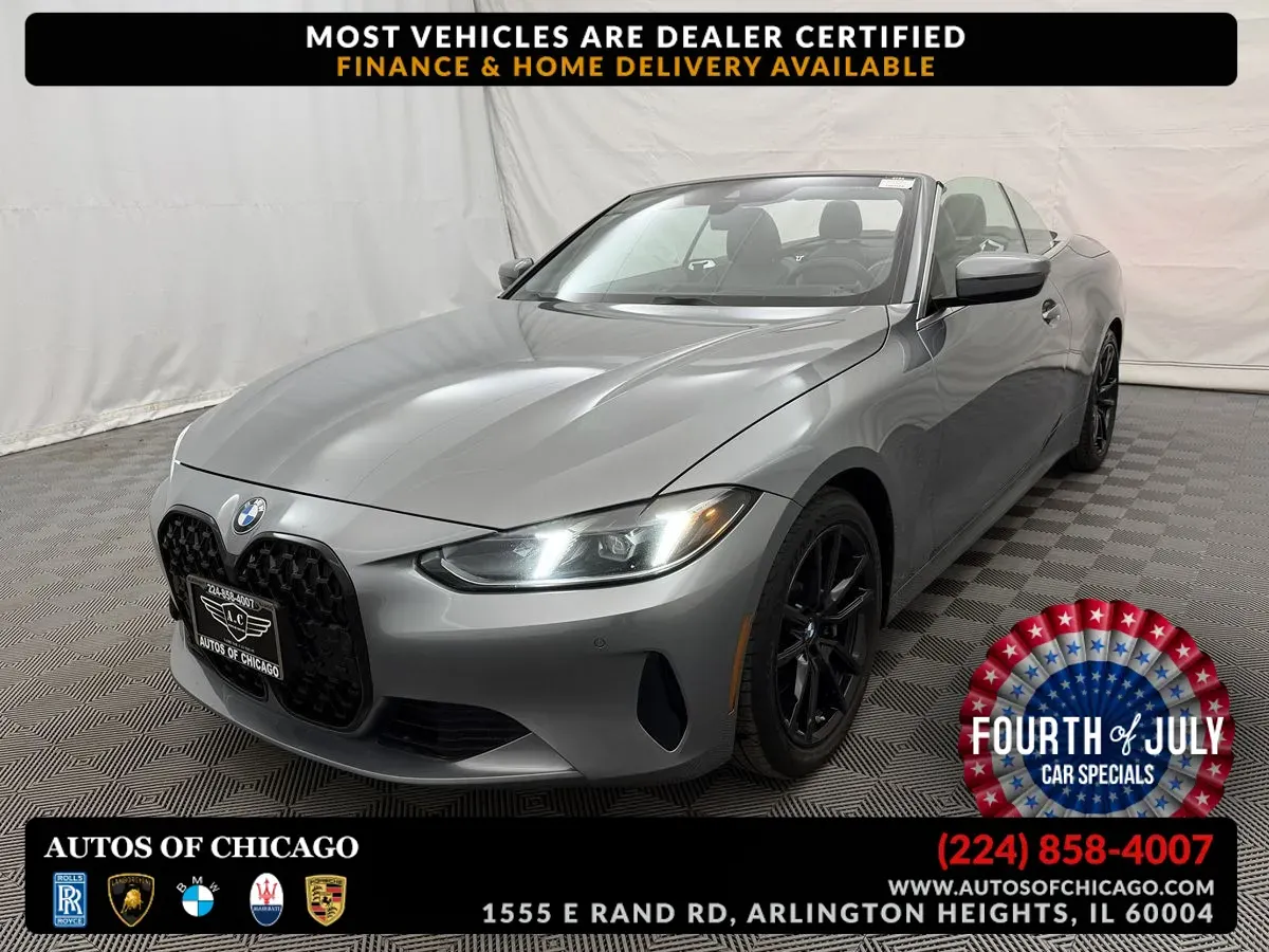 Gray 2025 BMW 4 Series 430i xDrive for sale in Arlington Heights, IL