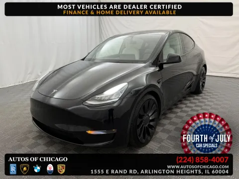 Black 2021 Tesla Model Y Performance for sale in Arlington Heights, IL