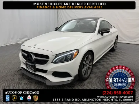 White 2017 Mercedes-Benz C-Class C 300 for sale in Arlington Heights, IL