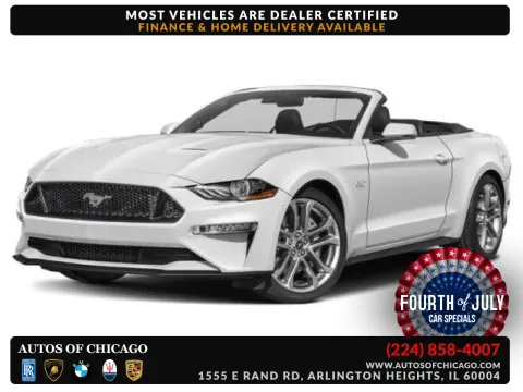 Blue 2020 Ford Mustang GT Premium for sale in Arlington Heights, IL