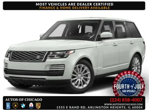 White 2018 Land Rover Range Rover SV Autobiography Dynamic for sale in Arlington Heights, IL