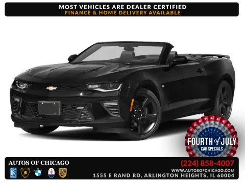 Blue 2016 Chevrolet Camaro 2SS for sale in Arlington Heights, IL