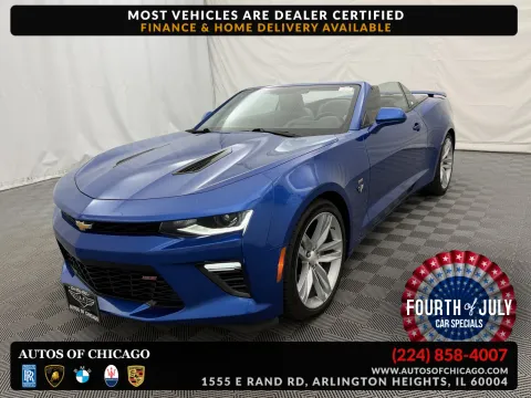 Blue 2016 Chevrolet Camaro 2SS for sale in Arlington Heights, IL