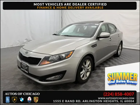 Gray 2012 Kia Optima EX for sale in Arlington Heights, IL
