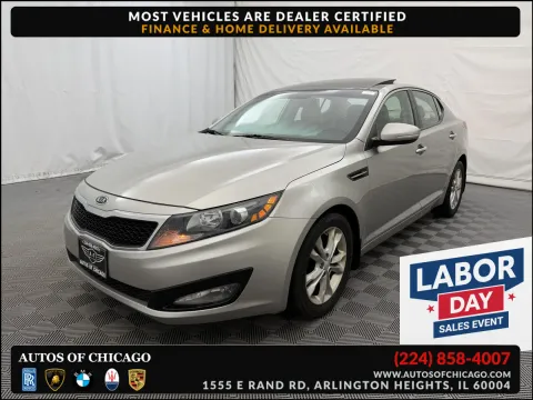 Gray 2012 Kia Optima EX for sale in Arlington Heights, IL