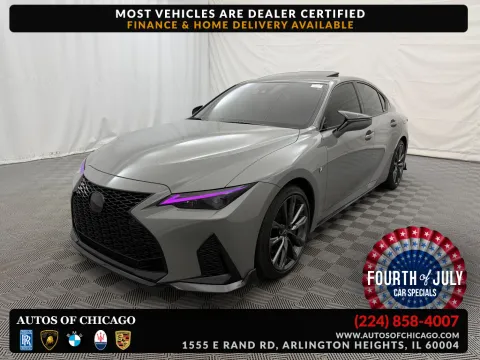 Gray 2024 Lexus IS 350 F SPORT Design for sale in Arlington Heights, IL