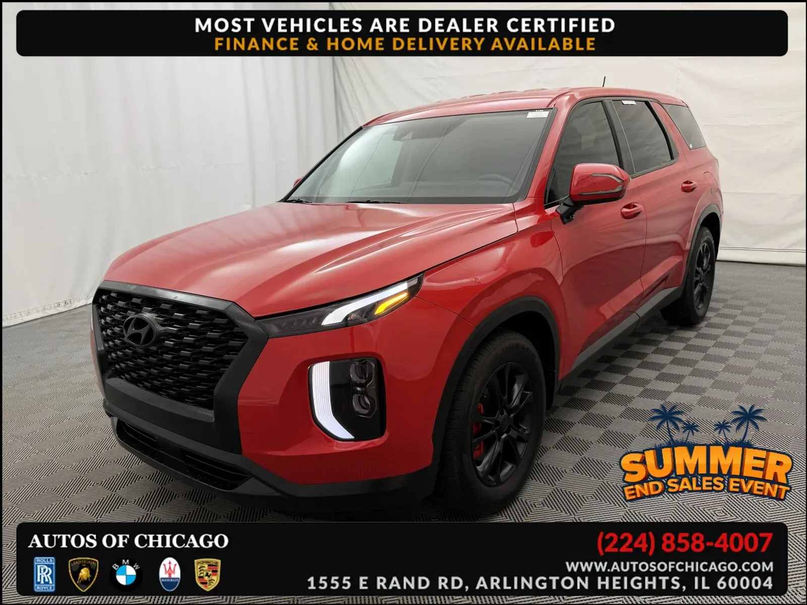 Silver 2022 Hyundai Palisade SE for sale in Arlington Heights, IL
