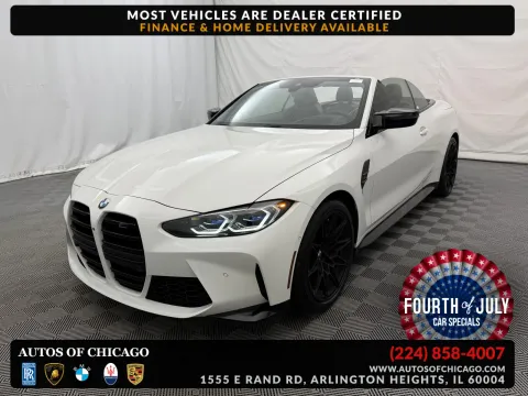 White 2022 BMW M4 Competition xDrive for sale in Arlington Heights, IL
