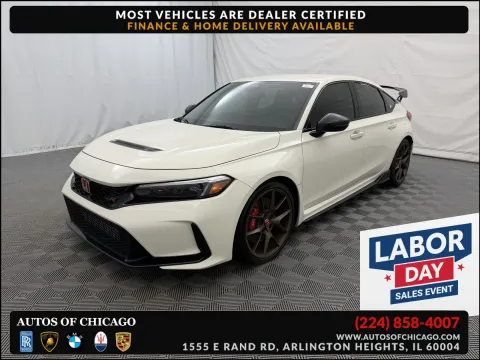 White 2023 Honda Civic Type R for sale in Arlington Heights, IL