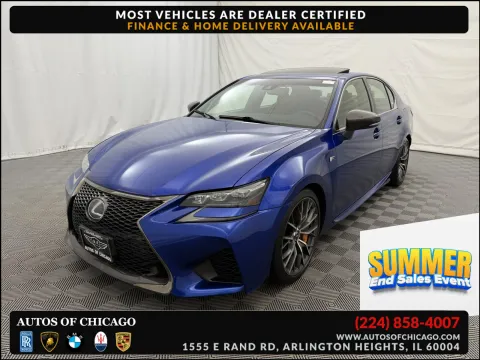 Blue 2016 Lexus GS F for sale in Arlington Heights, IL