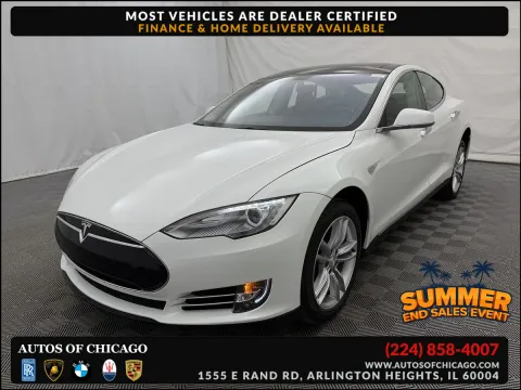 White 2013 Tesla Model S Performance for sale in Arlington Heights, IL