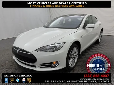 White 2013 Tesla Model S Performance for sale in Arlington Heights, IL