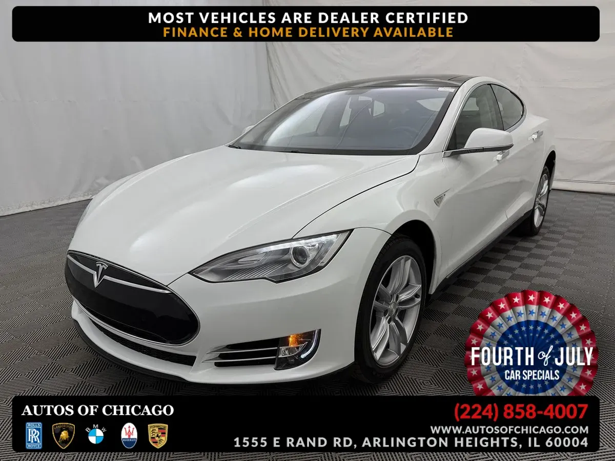 White 2013 Tesla Model S Performance for sale in Arlington Heights, IL