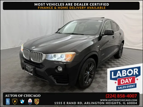 Black 2016 BMW X4 xDrive28i for sale in Arlington Heights, IL