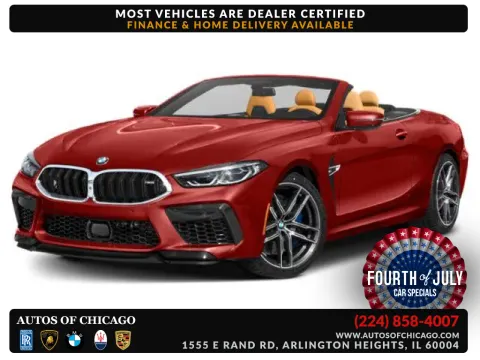 Black 2020 BMW M8 for sale in Arlington Heights, IL
