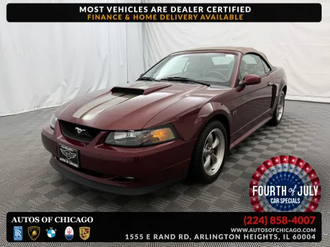 Red 2004 Ford Mustang GT Deluxe for sale in Arlington Heights, IL