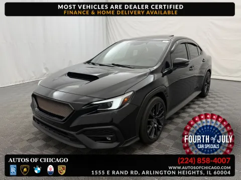 Black 2023 Subaru WRX Limited for sale in Arlington Heights, IL