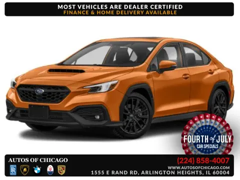 Black 2023 Subaru WRX Limited for sale in Arlington Heights, IL